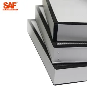 Mini filtre d'aire plis per a tallers nets